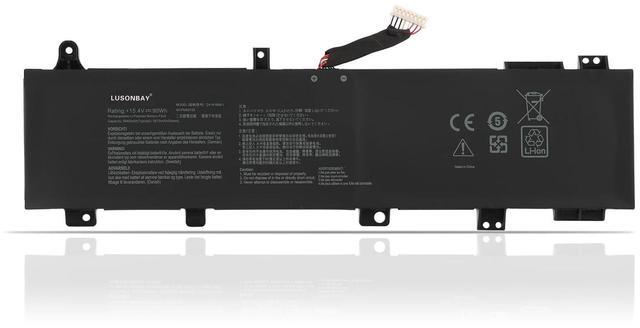 Main image of LUSONBAY C41N1731 Laptop Battery for Asus ROG Strix Scar/Hero II G712 G732 G731 GL504GW GL504GS GL504GM GL704 GL704GW GL704GV GL704GM G715GV G715GW G515GV G515GW 15.4V/66Wh