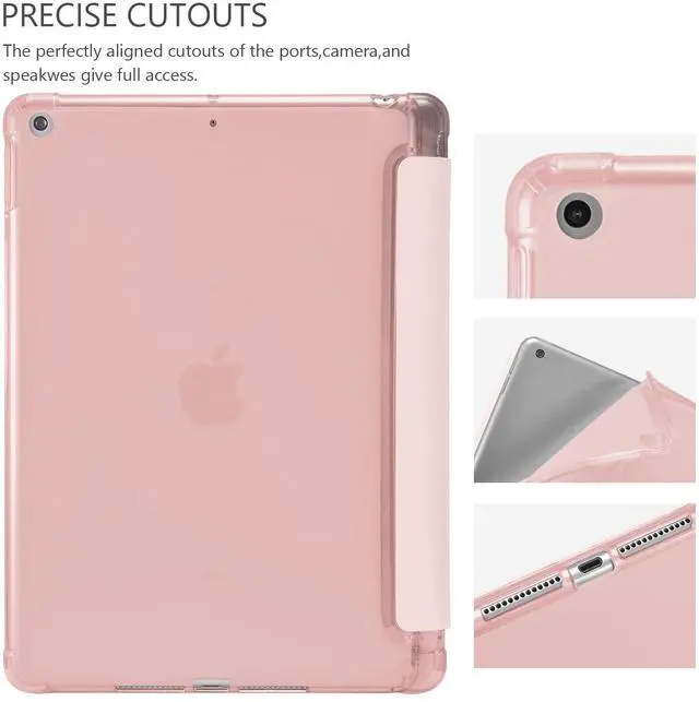 Alt view image 5 of 5 - MAYCARI Cute Kawaii Bow Knot Case for iPad Pro 12.9 Inch 6th/5th/4th Generation 2022/2021/2020 with Pencil Holder, Auto Sleep/Wake Slim Protective Case with Soft TPU Back