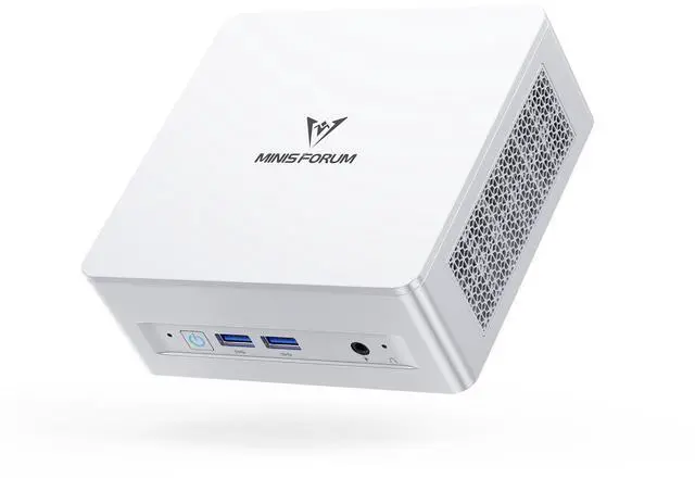 Main image of MINISFORUM Mini PC UM870 Slim,AMD Ryzen 7 8745H(8C/16T, Up to 5.0GHz),AMD Radeont 780M Mini Computer,32GB DDR5 RAM & 1TB PCIe 4.0 SSD,Support 8K@60Hz HDMI 2.1/USB4 Output, WIFI6E/BT5.3/Auto Power On
