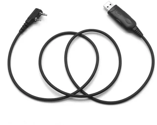 Alt view image 2 of 4 - NEWASHAN USB Program Cable for Kenwood NX-320 TK-260G TK-370G TK-2160 TK-3160 TK-2200 TK-2302 TK-2312 TK-3312 TK-2360 TK-3360 TK-3000 TK-3302 TK-3170 Radio 2-pin Clone Cord Cat Lead Wire + Software