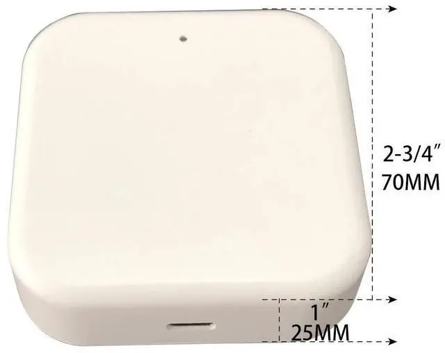 Alt view image 2 of 3 - HAIFUAN Gateway HUB for All TTLOCK App Bluetooth Locks, Work for HFAD6300B, HFAM10B, HFAM20B (G2)