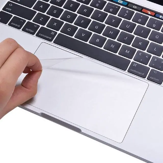 Alt view image 5 of 5 - Se7enline Compatible with MacBook Air 15 inch M2 M3 Case 2024 for Air 15.3 inch A2941/A3114 TPU+PC Anti-Fingerprint Hard Shell Case &Keyboard Skin & Touchpad Protector & Webcam Cover, Transparent&Gray
