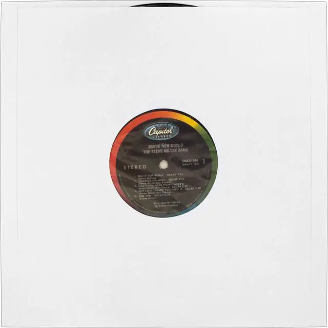 Alt view image 5 of 5 - (100) 12" Premium Polylined Heavyweight Record Inner Sleeves - Archival Quality, Heavyweight Paper & Plastic #12IA