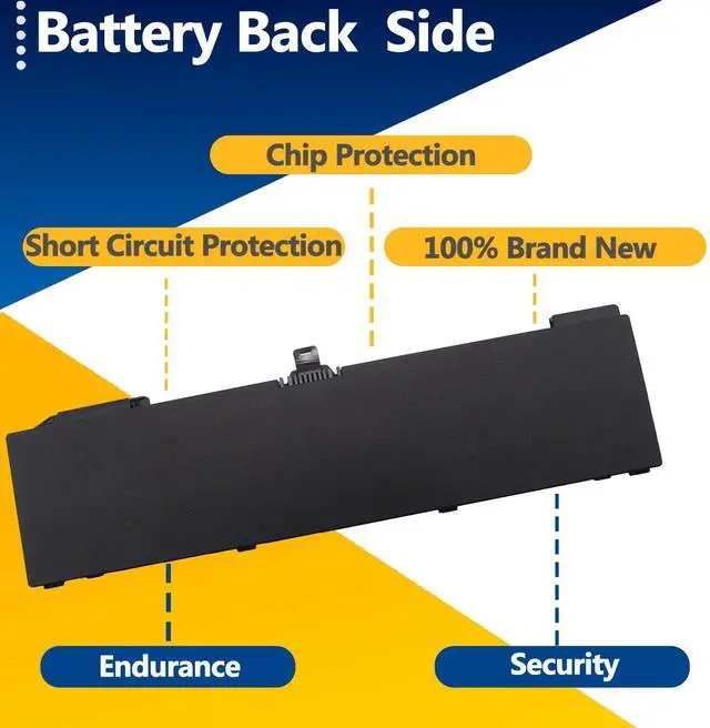 Alt view image 4 of 5 - TAVZENL VX04XL 90Wh Battery Replacement for HP ZBook 15 G6 8BD07PA 8AG61PA 7WY16PA Series 15 G5 4QH14EA 4QH15EA 5KY98AV 5KY99AV 3AX05AV 3AX06AV 2YW99AV 2YX00AV Series 15.4V 5844mAh