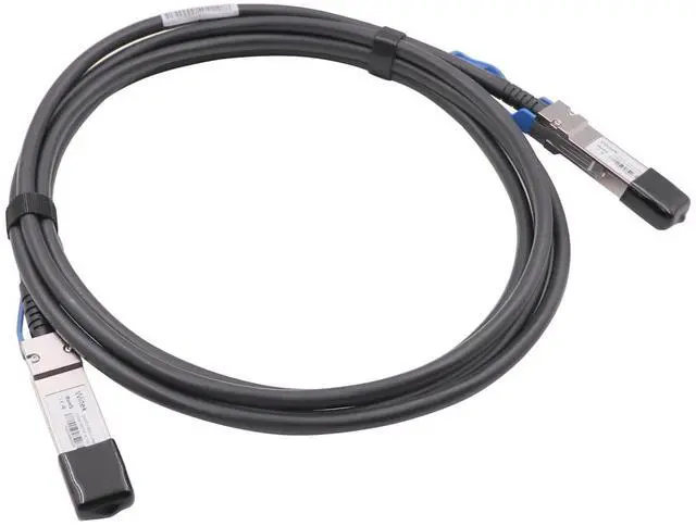 Alt view image 2 of 5 - Wiitek 100GbE QSFP28 DAC Twinax Cable, 3 Meter 100GBASE-CR QSFP28 to QSFP28 Passive Copper Cable, Compatible for Cisco QSFP-100G-CU3M, Ubiquiti, Mikrotik, Netgear, Supermicro, Open Source Switches
