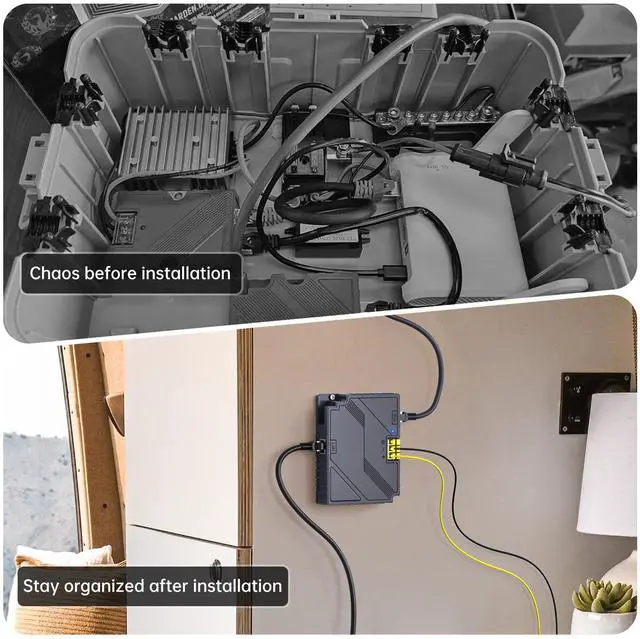Alt view image 5 of 5 - XLTTYWL Starlink V3 Poe Injector, 150W 2 in 1 GigE Passive & ESD Protection Starlink 12v Conversion Kit, Starlink DC Step UP Converter DC 9-36V/150W with gen3 Router Mount for Starlink Gen 3 Dishy