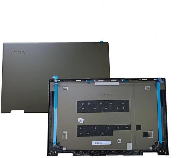 Main image of Replacement Laptop LCD Back Cover Top Case Rear Lid for Lenovo ideapad Yoga 7-14ITL5 5CB1A08844 Moss Green