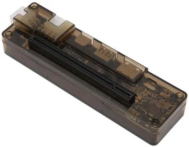 Alt view image 4 of 5 - Yunseity Mini PCIE External Graphics Dock for Laptop, High Performance, 6pin Connector, Suitable for Engineering Measurement, Data Acquisition, Server Debugging (Mini PCI-E)