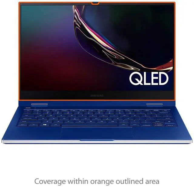 Alt view image 2 of 5 - BoxWave Screen Protector Compatible with Samsung Galaxy Book Flex (13 in) - ClearTouch Crystal (2-Pack), HD Film Skin - Shields from Scratches