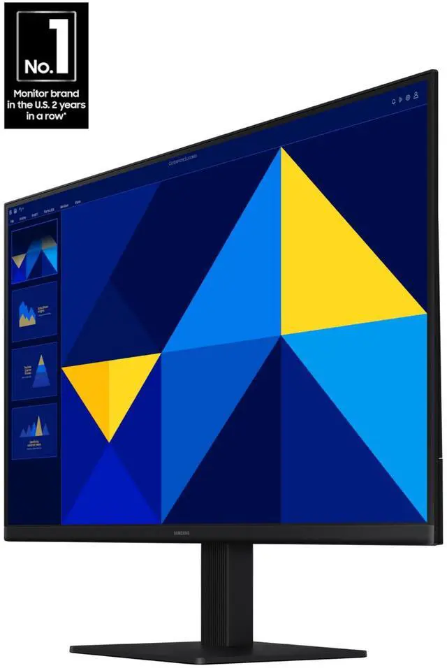 Alt view image 2 of 5 - SAMSUNG 27" (S30GD) Essential Monitor with IPS Panel and Tilt Only Stand, 100Hz Refresh Rate, Ergonomic Design, Advanced Eye Care, Game Mode, LS27D304GANXZA