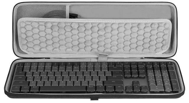 Main image of Geekria Full Size Keyboard Case, Hard Shell Travel Carrying Bag, Compatible with Logitech MX Mechanical Wireless Illuminated Performance Keyboard/ MK955/ Signature Slim K950
