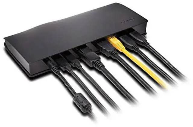 Alt view image 4 of 5 - Kensington SD4500 USB-C Docking Station for 2015/2016 MacBook Retina 12", Dell XPS 13" 9350/XPS 15" 9550, Dell Precision 5510 (K38230WW)