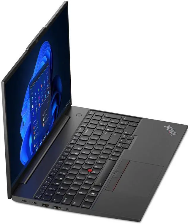 Alt view image 4 of 5 - Lenovo ThinkPad E16 Business Laptop (16" FHD+ Touchscreen, AMD Ryzen 5 7530U, 16GB RAM, 512GB SSD, (8-Core Beat i7-1165G7)), Fingerprint, Backlit, FHD Webcam, WiFi 6, Ethernet, Win 11 Pro, Black