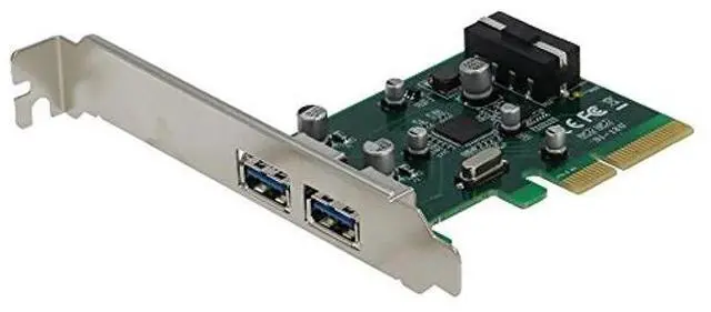 Alt view image 2 of 5 - SEDNA - PCIE USB 3.1 2 Port Type A Adapter (10 Gbps) with Low Profile Bracket
