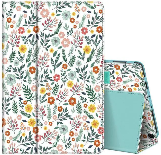 Main image of Fintie Folio Case for All-New  Fire HD 10 and 10 Plus Tablet (13th/11th Generation, 2023/2021 Release) - Slim Fit Standing Cover with Auto Sleep/Wake, Spring Bloom