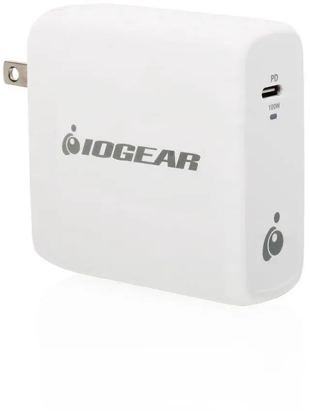 Alt view image 4 of 5 - IOGEAR Docking Station USB-C 6-1 Nano Dock Pro Dock, Dual Monitors GUD3C8K2P with USB-C 6Ft Cable and 100W USB-C GaN Charger Adapter Bundle