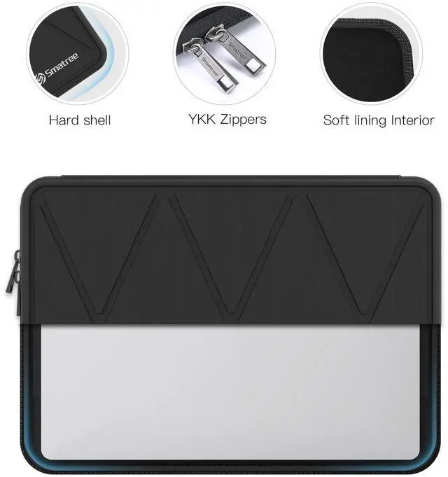 Alt view image 5 of 5 - Smatree Hard Shell Laptop Case for 13.3inch Dell Pro 13 Premium PA13250, for 13inch Dell XPS 13 9345 9350 9340, for XPS 13 Plus 9320 9315 9310 7390, for ASUS ZenBook 13, Samsung Galaxy Book Flex Alpha