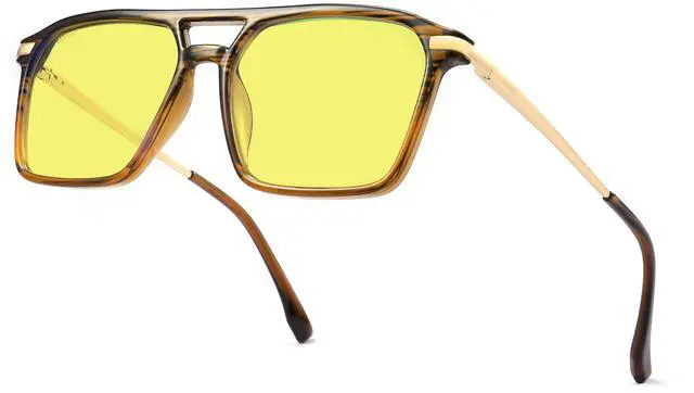 Main image of WAVE Blue Light Blocking Glasses,Gaming Glasses with Metal Frames,Computer Glasses for Eye Strain,Anti Glare