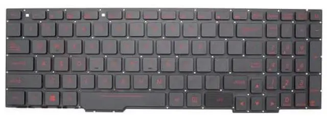 Main image of New Replacement Keyboard Compatible with ASUS ROG Strix GL553 GL553VD GL553VW ZX553VD GL753 GL753V GL753VE GL753VD FX553VD FX53VD FX753VD FZ53V with Backlit