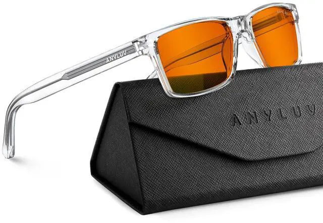 Main image of ANYLUV Blue Light Blocking Glasses for Men Anti Blue Light Glasses for Men Women, Eye Strain Relief for Computer Gaming