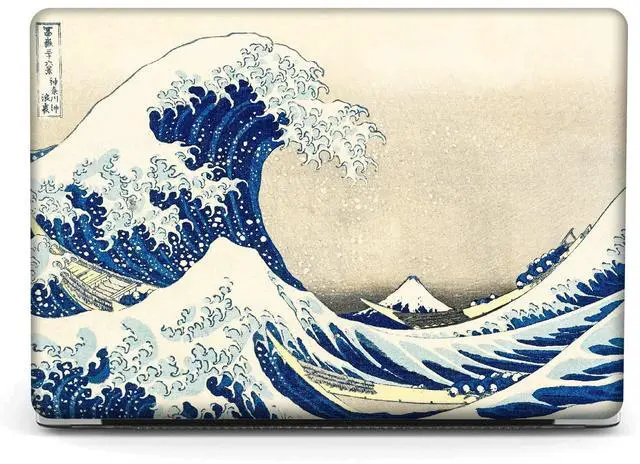Main image of Berkin Arts for MacBook Pro 16 Inch Cover A3403 A3186 A2991 A2780 A2485 (2024-2021) with M4/M3/M2/M1 Pro/Max Chip with Keyboard Cover & Screen Protector Ukiyo-e (The Great Wave by Hokusai)