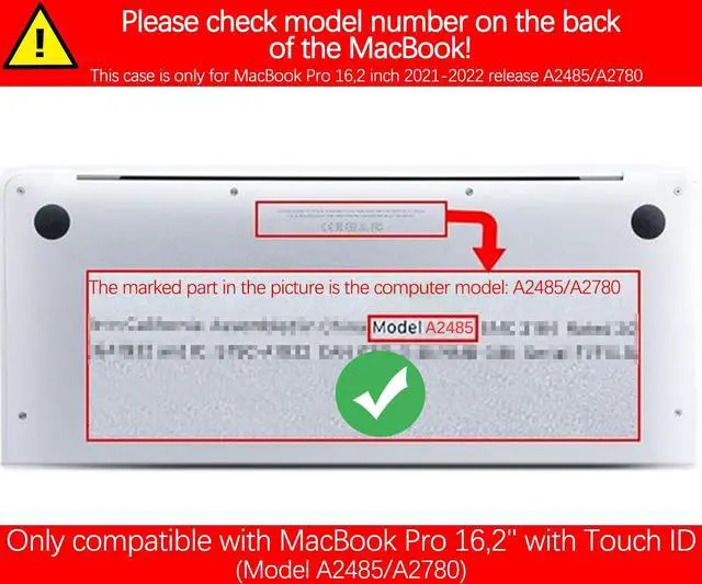 Alt view image 2 of 5 - Berkin Arts for MacBook Pro 16 Inch Cover A3403 A3186 A2991 A2780 A2485 (2024-2021) with M4/M3/M2/M1 Pro/Max Chip with Keyboard Cover & Screen Protector Ukiyo-e (The Great Wave by Hokusai)