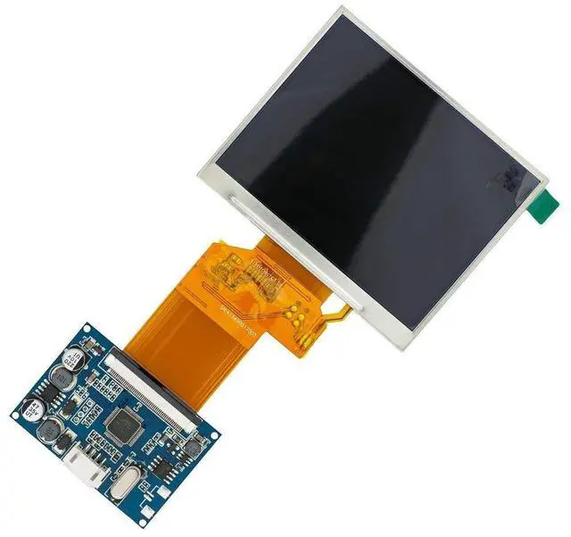 Alt view image 2 of 5 - TFT LCD Display RGB LCD Display Module Kit Monitor Screen for Car AV Digital Photo Frame Multi-Function Car-Styling (3.5 inch Screen)