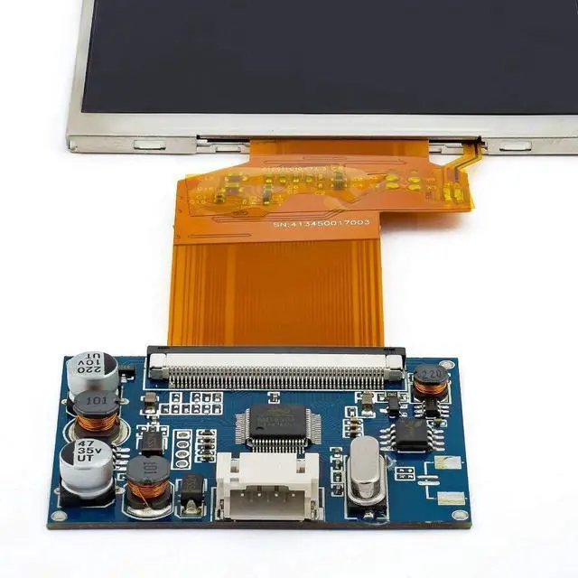 Alt view image 4 of 5 - TFT LCD Display RGB LCD Display Module Kit Monitor Screen for Car AV Digital Photo Frame Multi-Function Car-Styling (3.5 inch Screen)