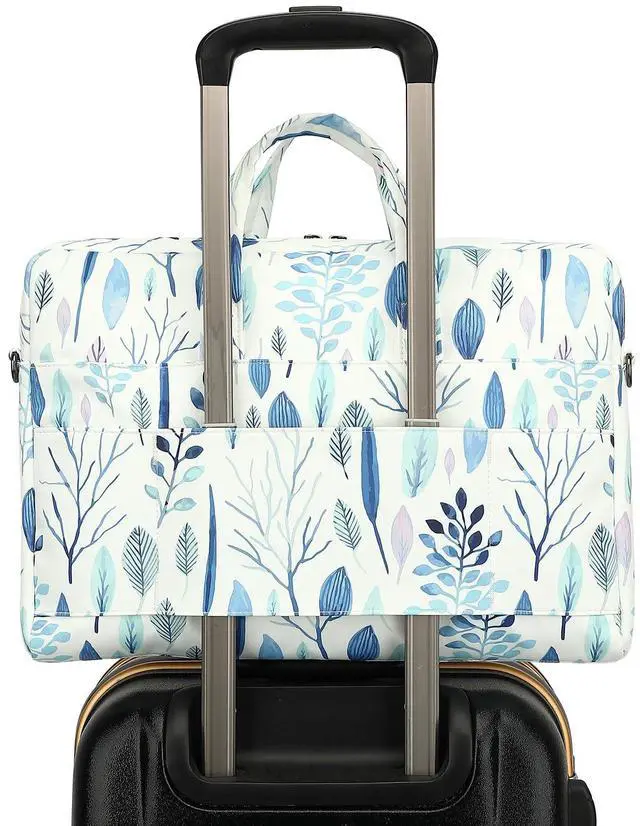 Alt view image 3 of 5 - DACHEE Laptop Shoulder Bag for 15 Inch/15.6 Inch Macbook Pro (New Deciduous Shrube, 15 inch/15.6 inch)