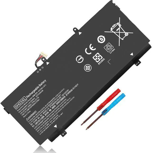 Main image of Laptop SH03XL 859356-855 CN03XL Battery for HP Spectre X360 13-AC0XX AC023DX AC033DX AC013DX AC63DX AC006TU W0XX W013DX W023DX W063NR 13T-AB000 13-AB0XX HSTNN-LB7L SH03057XL 859026-421 TPN-Q178