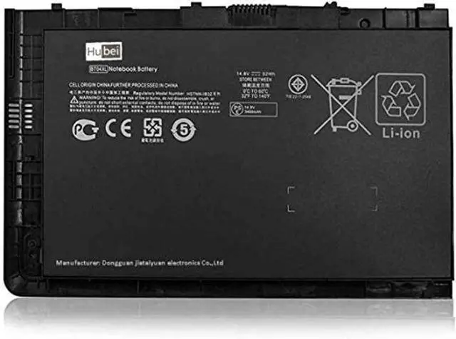 Main image of BT04XL 687945-001 H4Q47AA HSTNN-IB3Z HSTNN-I10C BT04 BA06 BA06XL 687517-1C1 687517-171 687517-241 696621-001 Laptop Battery Replacement for HP Elitebook Folio 9470 9470M 9480M Series (14.8V 52Wh)