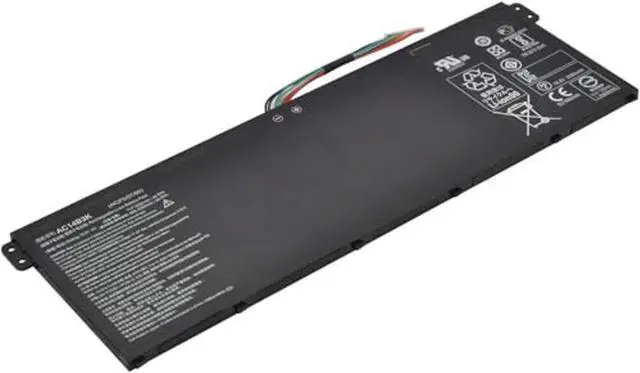 Alt view image 2 of 5 - HBFVG AC14B3K 4ICP5/57/80 AC14B8K Laptop Battery Replcement for Acer Aspire R3 R3-131T R5 R5-571T R5-571TG R3-131T-C0A7 R3-131T-C6YB Chromebook CB3-511 CB3-531 Swift SF314-51 Series(15.2V 48.9Wh)