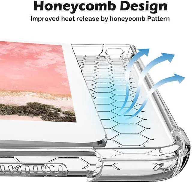 Alt view image 5 of 5 - DuraSafe Cases for iPad 5th / 6th Gen & Air 1st / 2nd Gen - 9.7" A1893 A1822 A1566 MRJN2LL/A MR7G2LL/A MP2F2LL/A MP2G2LL/A Printed Cover with Air Cushion Corner for Extra Shock Protection - Damask