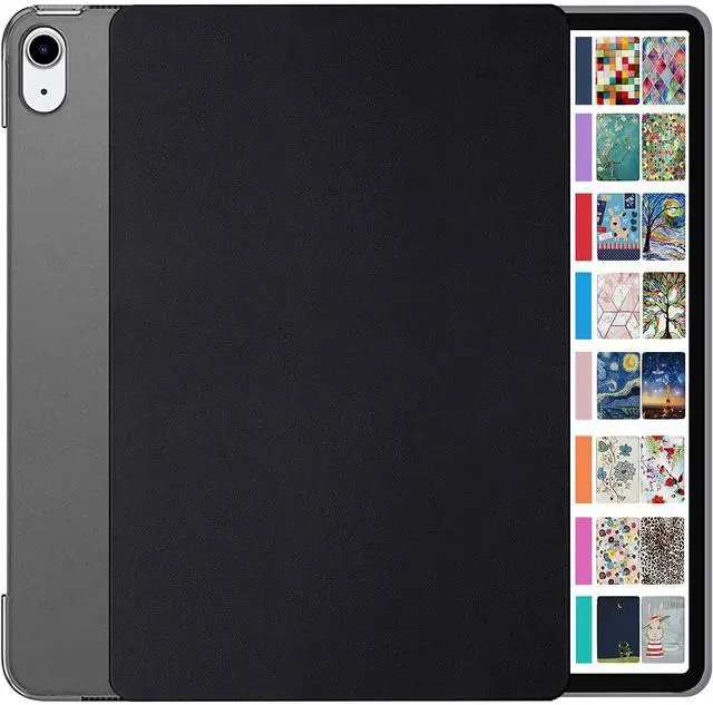 Main image of DuraSafe Cases for iPad PRO 11 Inch 1 Generation [ PRO 11 1st 2018 ] A1980 A1934 A2013 A1979 MTXN2LL/A MTXP2LL/A MTXR2LL/A Slim Hard Shell Protective Stand Cover - Black