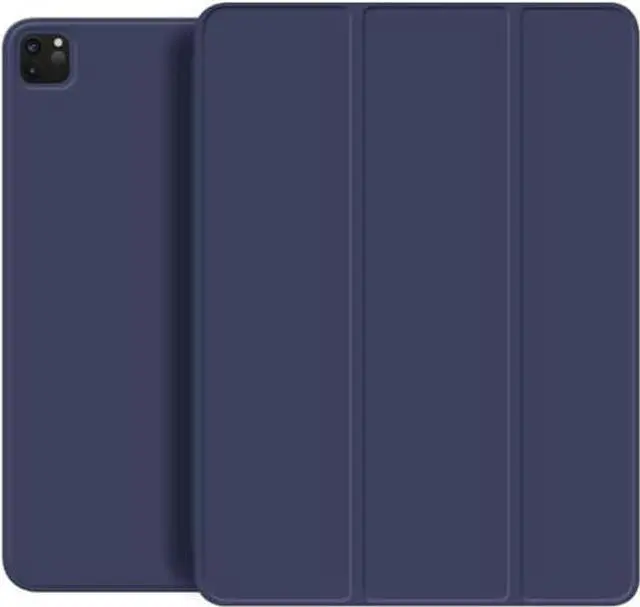 Main image of DuraSafe Cases for iPad PRO 11 Inch 2nd 3rd 4th [ PRO 11 2020 2 2021 3 2022 4 Gen ] A2759 A2435 A2762 A2377 A2459 A2228 A2068 A2230 A1980 A2013 Lightweight Soft Silicone TPU Back Case - Navy Blue