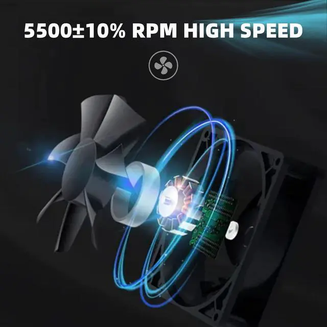 Alt view image 2 of 5 - DC5V PWM Cooling Fan for Jetson Orin Nano, PWM Heat Sink for Jetson Orin NX, Speed Adjustable Embedded Heat Sink with Screw Bracket Shrapnel, DC 5V