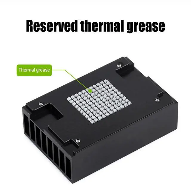 Alt view image 5 of 5 - DC5V PWM Cooling Fan for Jetson Orin Nano, PWM Heat Sink for Jetson Orin NX, Speed Adjustable Embedded Heat Sink with Screw Bracket Shrapnel, DC 5V