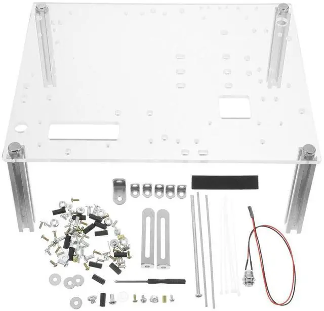 Main image of 1 Set Open Chassis Motherboard Computer Graphics Cards Case Bench Case Open Air Computer Frame Open Air Computer Bracket DIY Bare Frame Aluminum Alloy Desktop Case Video