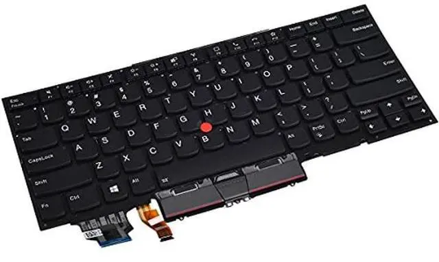 Alt view image 4 of 5 - Replacement Keyboard for Lenovo ThinkPad X1 Carbon Gen 7th 2019, ThinkPad X1 Carbon Gen 8th 2020 Laptop, ThinkPad X1 Yoga Gen 4 2019 & X1 Yoga Gen 5 2020 with Backlit US Layout