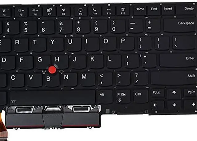 Alt view image 3 of 5 - Replacement Keyboard for Lenovo ThinkPad X1 Carbon Gen 7th 2019, ThinkPad X1 Carbon Gen 8th 2020 Laptop, ThinkPad X1 Yoga Gen 4 2019 & X1 Yoga Gen 5 2020 with Backlit US Layout