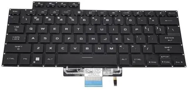 Alt view image 5 of 5 - Replacement Backlit Keyboard for ASUS ROG Zephyrus G15 GA503 GA503Q GA503QS GA503QR GA503QM & ROG Zephyrus M16 GU603 GU603H Series Laptop, ROG Zephyrus G15 GA503 RGB Backlit Keyboad US Layout