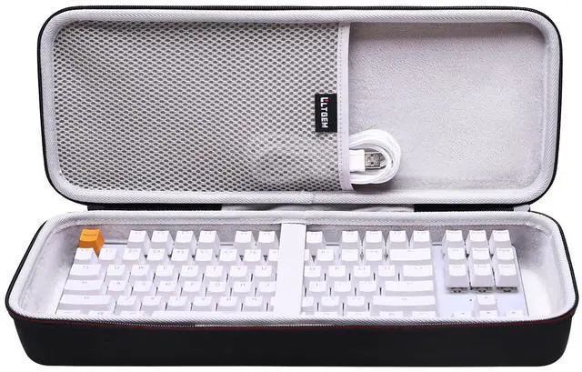 Main image of LTGEM Case Compatible with Glorious GMMK 2 96% / GMMK 2 65% / GMMK 3 65% / GMMK PRO 75% Gaming Mechanical Keyboard(Inside: 15.7"x5.6"x1.8"), Case Only
