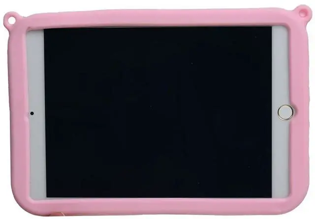 Alt view image 3 of 4 - Cartoon Case for iPad 10.9" 2022MONEHOYSY Cute Soft Silicone Kickstand [Drop Proof,Shock Proof,Anti Slip] Back Stand Cover Case for Kids Children Teens Girls Boys (Kitty-3)