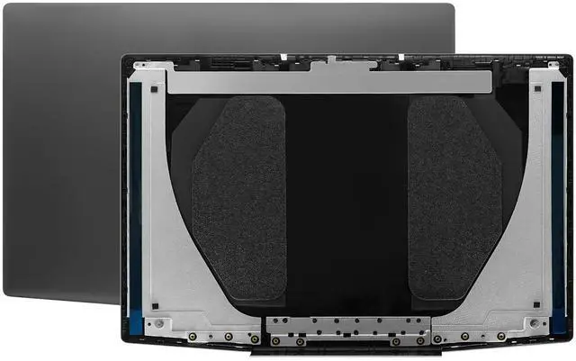 Main image of NBFIXER 15.6" 0747KP 747KP 07MD2F 7MD2F LCD Back Cover Rear Top Lid Replacement for Dell G3 15 3500 3590 (Black Shell-Blue Logo)