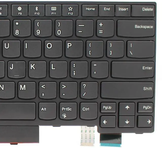 Alt view image 4 of 5 - PAEBAI+ Replacement Laptop Keyboard for Lenovo Thinkpad T470 T480 A475 A485 US Layout with Frame Pointer, Non-Backlight