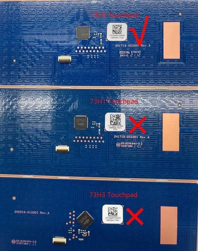 Alt view image 4 of 5 - Replacement Upper Case Palmrest for HP 17T-by 17Z-CA 17-by 17-CA Laptop Backlight Keyboard Assembly Top Cover Touchpad US Layout L28089-001 Tranquil Pink