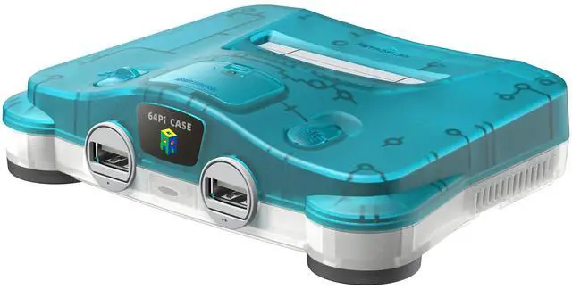 Alt view image 2 of 5 - RetroFlag 64Pi Case for Raspberry Pi5, SD Card Storage, Safe Shutdown and Safe Reset, MetaData in Emulation Station auto Saved