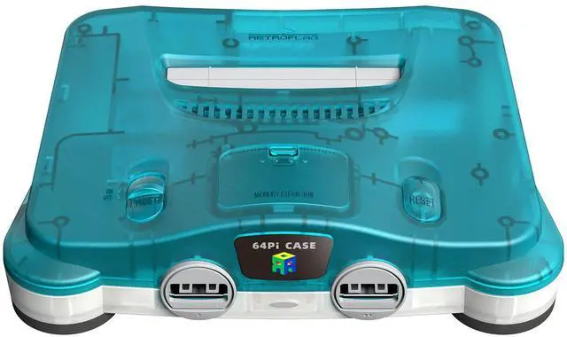 Alt view image 5 of 5 - RetroFlag 64Pi Case for Raspberry Pi5, SD Card Storage, Safe Shutdown and Safe Reset, MetaData in Emulation Station auto Saved