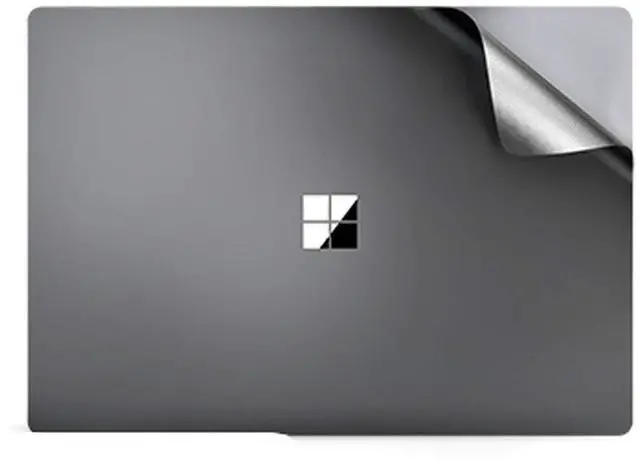 Main image of XSKN Full Body Bubble Free Laptop Computer Vinyl Decal Sticker for Microsoft Surface Laptop 3 Microsoft Surface Laptop 4 5 (Surface Laptop 3&4&5 13.5 inch, Space Gray+Clear Keyboard Skin)