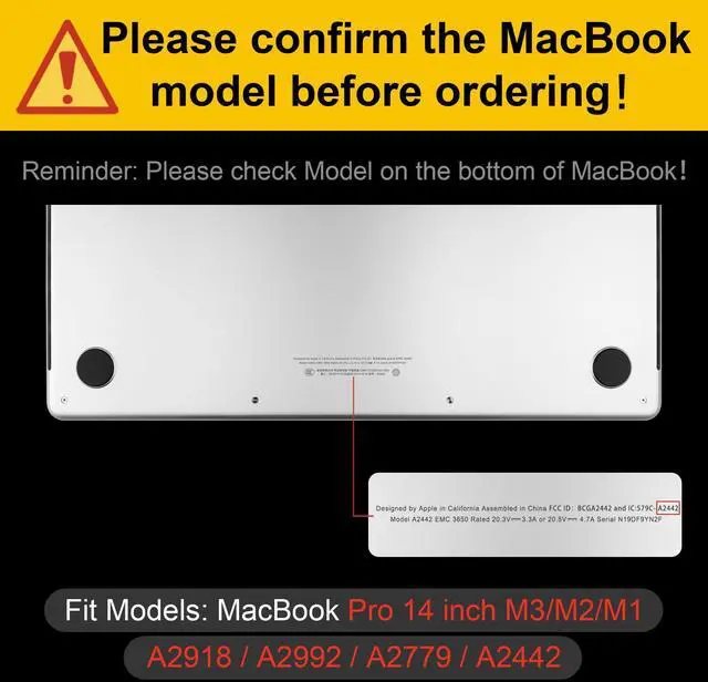 Alt view image 2 of 5 - Yebiseven for M3/M2/M1 MacBook Pro 14" Case 2023 2021 Released A2918/ A2992/ A2779/ A2442, Hard Shell Case with Keyboard Cover+Screeen Film+OTG Adapter+2 Webcam Covers, Colorful Flower